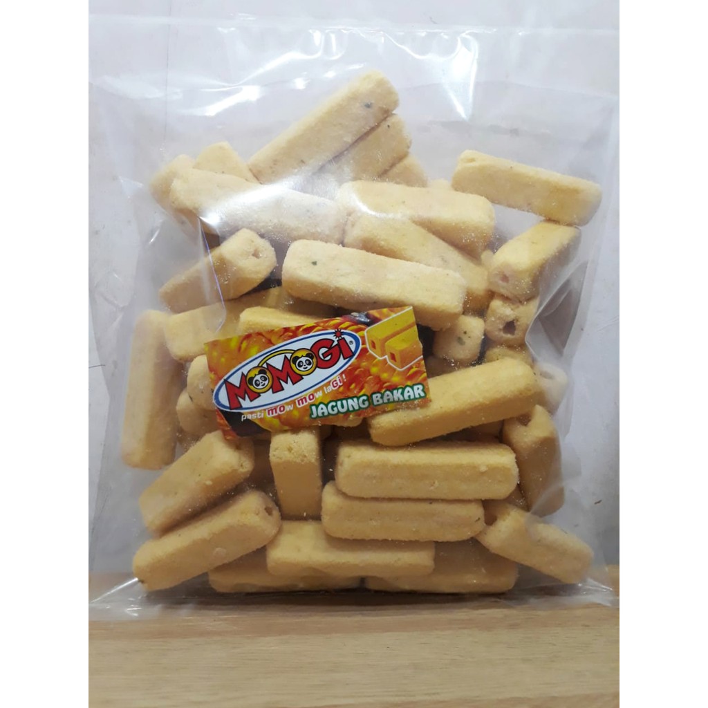 

Momogi Stick Jagung Bakar, Keju Swiss & Coklat 250 gr