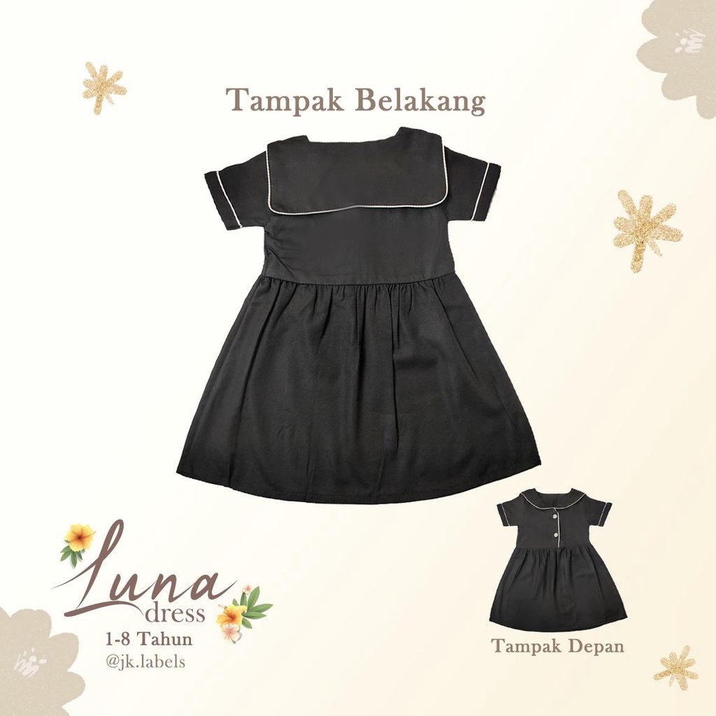 LUNA DRESS (1-8 TAHUN)