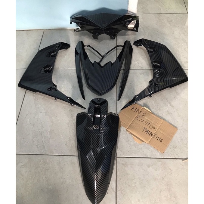 Paketan body Depan Halus Yamaha Mio m3 Full Carbon