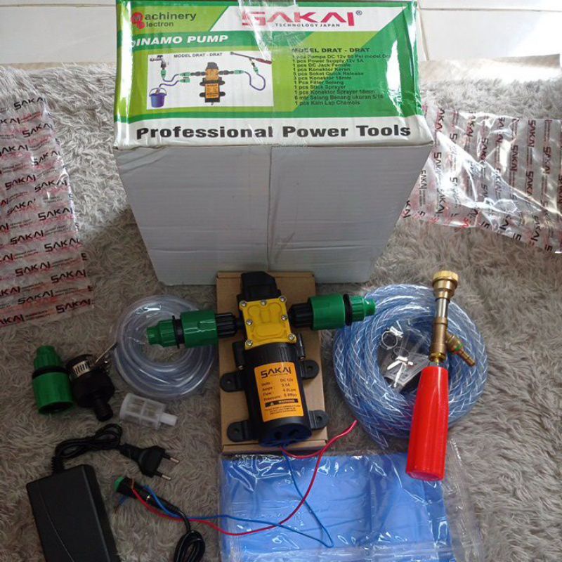 Cuci Motor Mobil Ac Portabel Mini