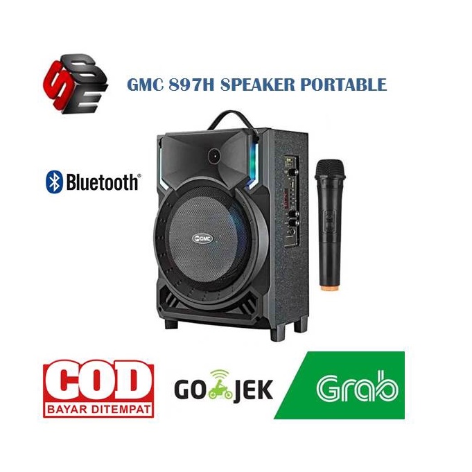 SPEAKER KARAOKE PORTABLE GMC 897H