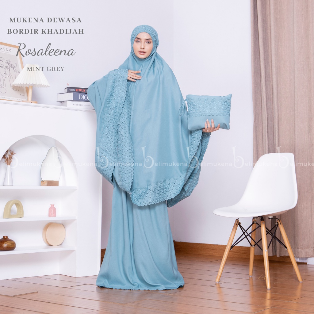 Mukena Dewasa Katun Mikro Khadijah Rosaleena