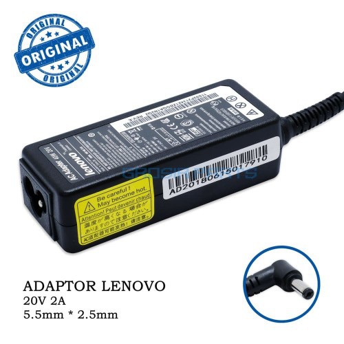 Adaptor original Laptop lenovo S110,S100,S10,,S10-2,S10-3, G475 20v-2A 5.5*2.5MM