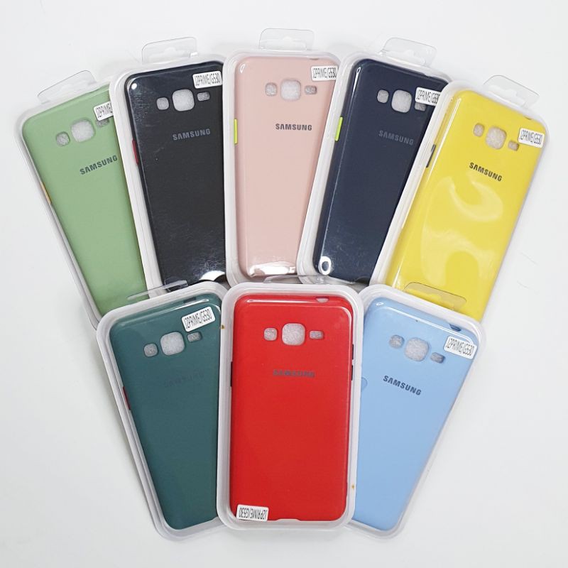 Samsung Galaxy J2 Prime / G530 / G532 Macaron Tone Case / Silicone Macaron Colour Side button