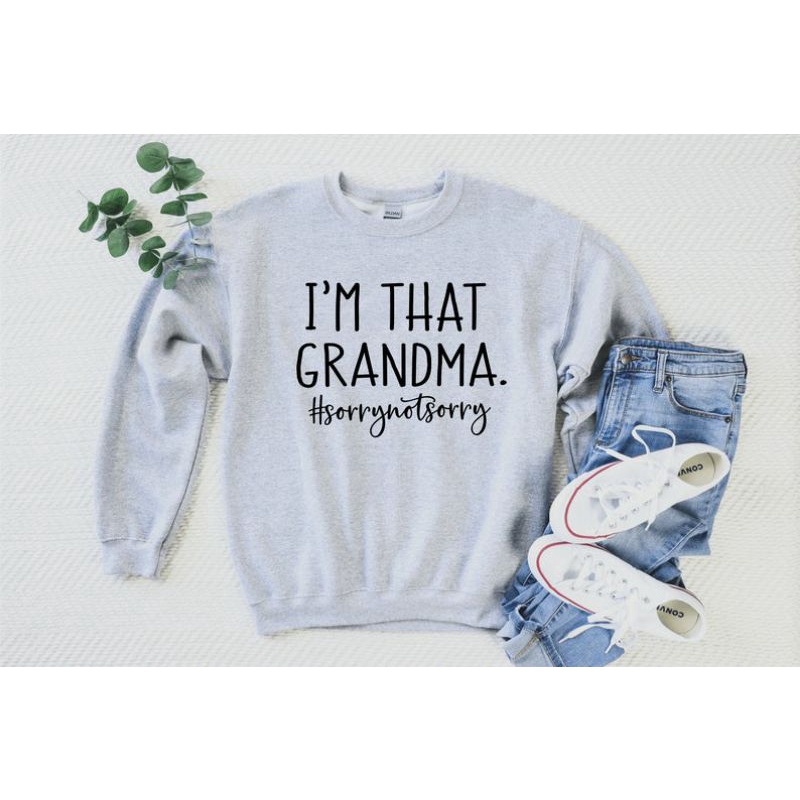 Sweater GRANDMA KECE LOVE Big Size S - XXXXXL(6XL) Jaket Sweater Sayang NENEK gaul BIGSIZE OVERSIZE Gift for Grand Mother 5XL 4XL 3XL 2XL XL L M