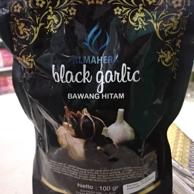 

Bawang Hitam Black Garlic Almahera