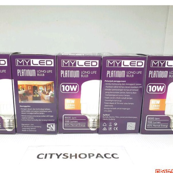 lampu My LED platinum