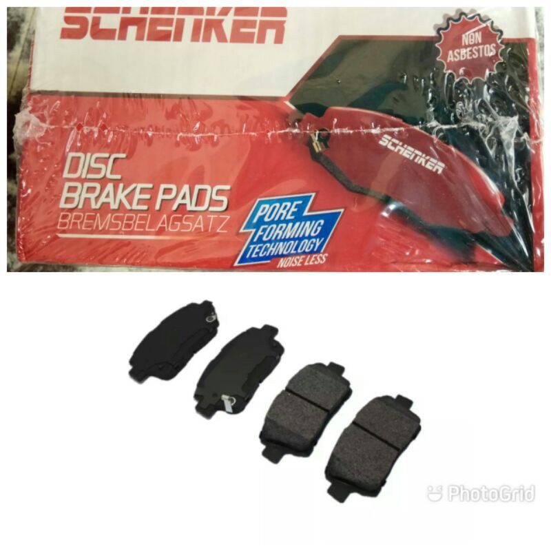 Schenker lisensi Germany Brake Pad Yaris generasi kedua 2