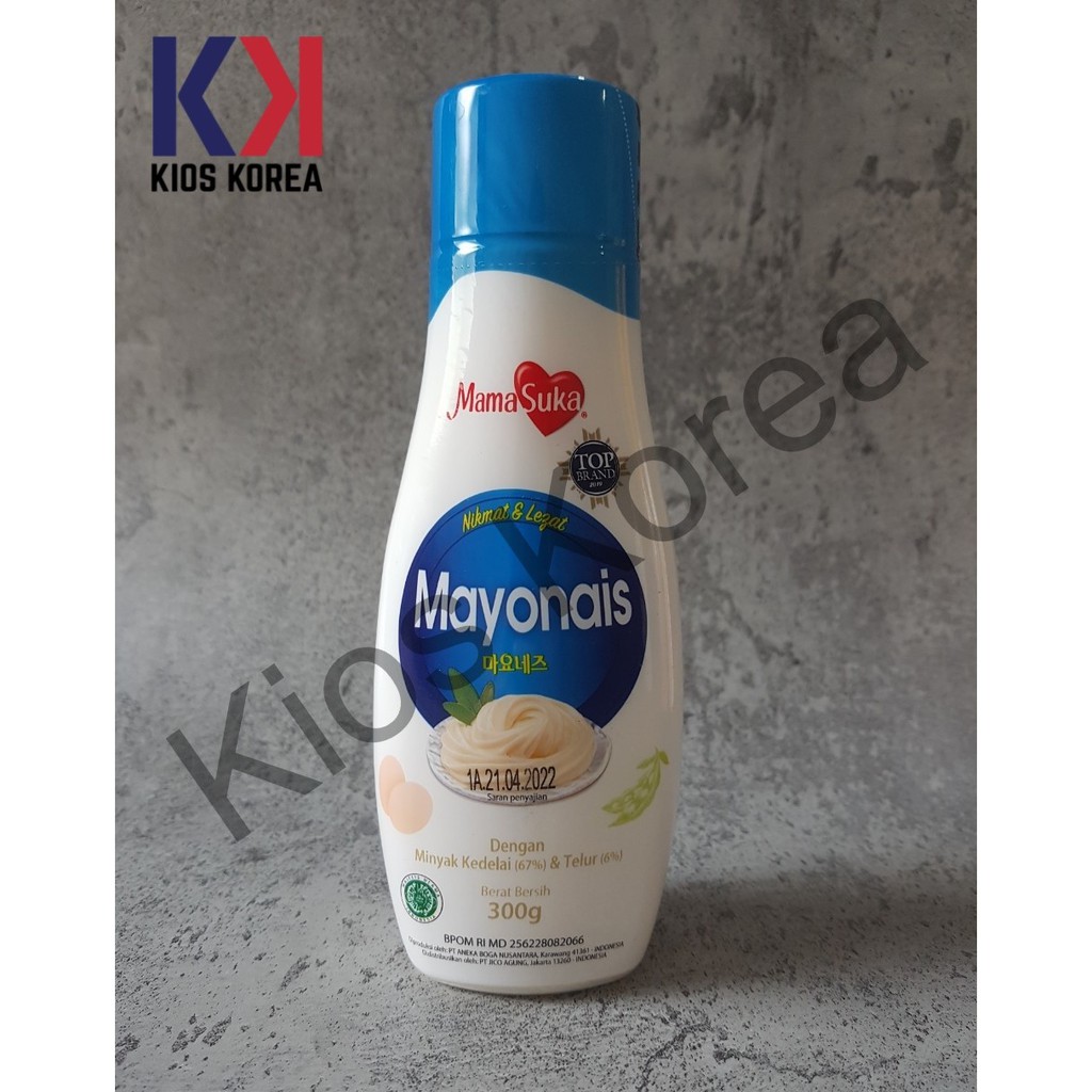 

Mamasuka Mayonais 300 Gr - Mayo Salad Dressing Mayonaise Original [Botol]