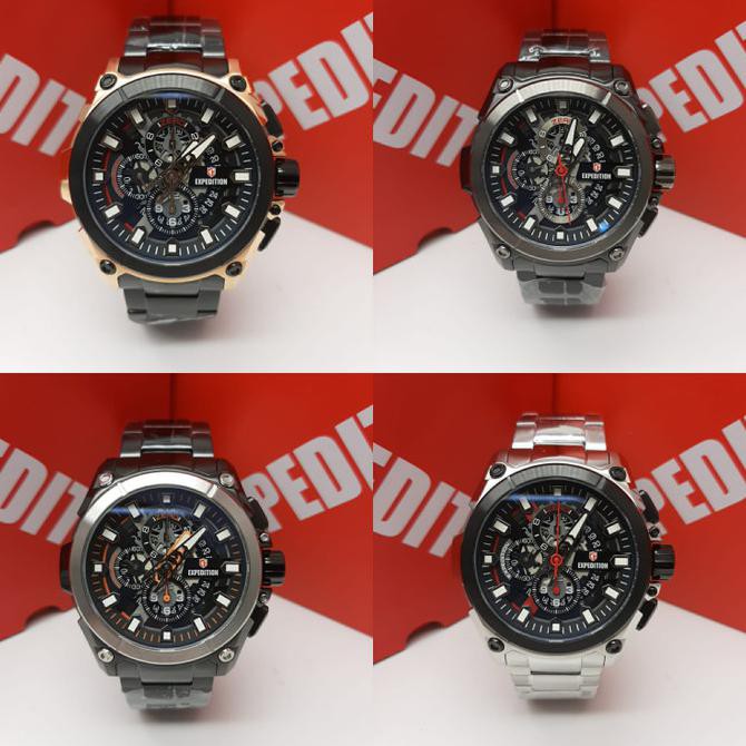 Jam Tangan Pria Expedition E 6793 M Original - Black D5Ijhg6Mwr