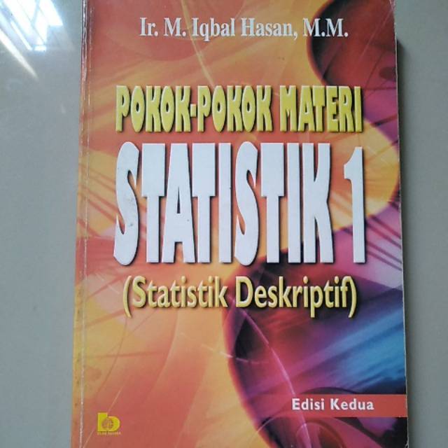 

Buku Pokok Pokok Statistik 1