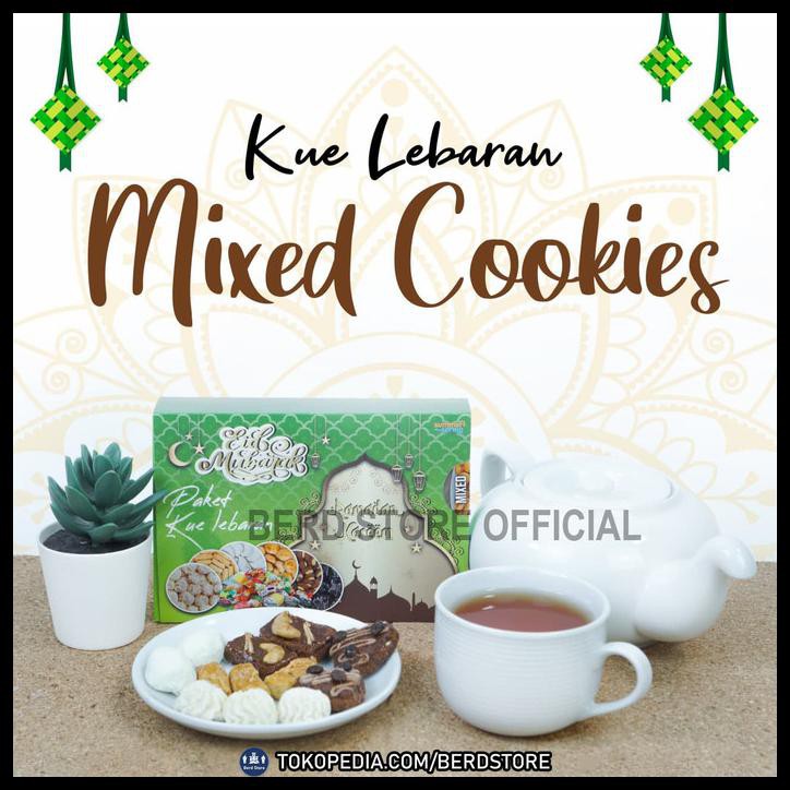 

Kue Kering Lebaran Mixed Cookies Premium (200 Gram)