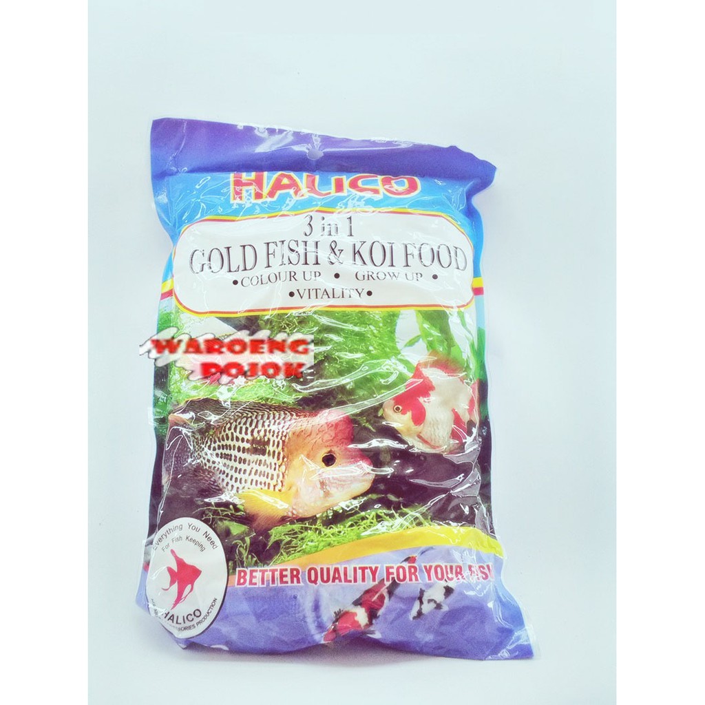 

Garam aquarim ikan air asin Halico 1 kg