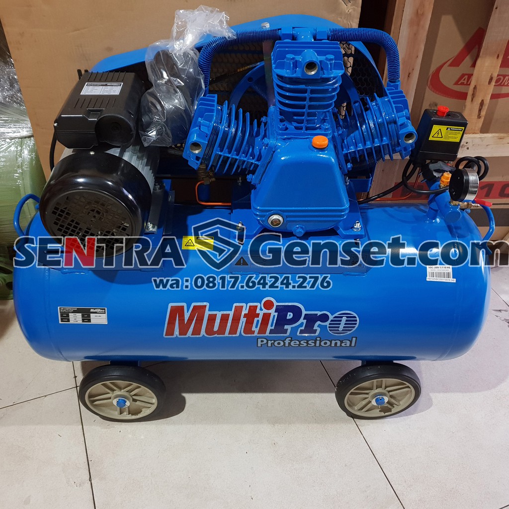 Kompresor Multipro 3 HP Electric. Air Compressor VBC.200.3 .110 HS