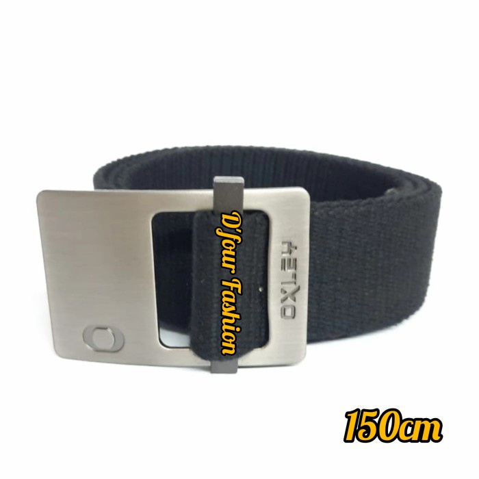 Belt  KAIN KANVAS HALUS BIG SIZE 150CM Hitam T4A5  Viral 2021 Ikat Sintetis Termurah Best Seller Pro