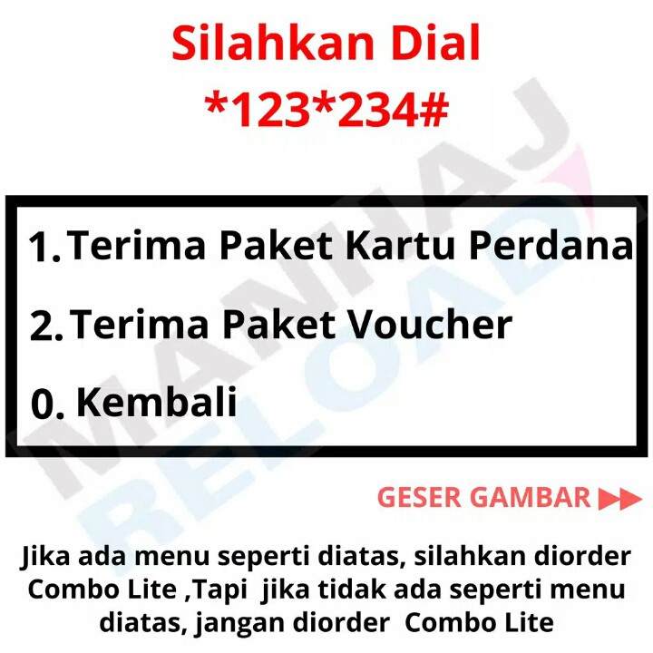 TEMBAK VOUCHER XL COMBO LITE