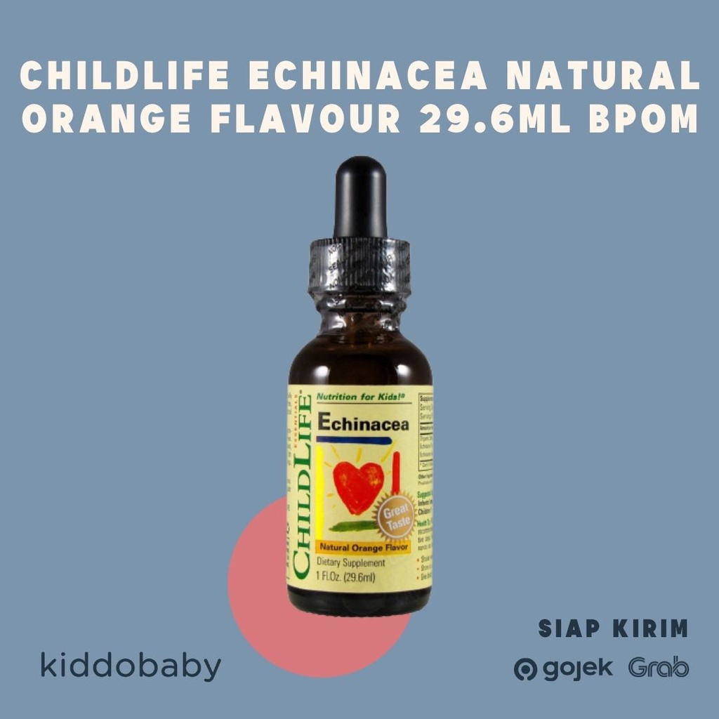 ChildLife Echinacea Natural Orange Flavour 29.6ml BPOM