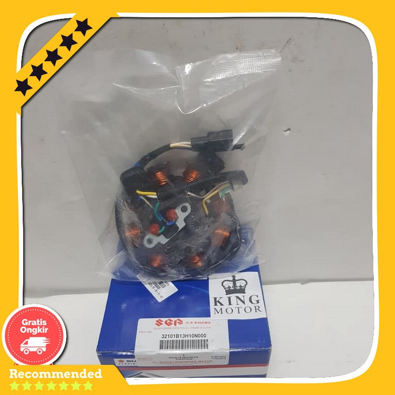 Spare Part Motor Spul Spull Assy Suzuki Skywave 3210B13H10N000 Ori Original Sgp