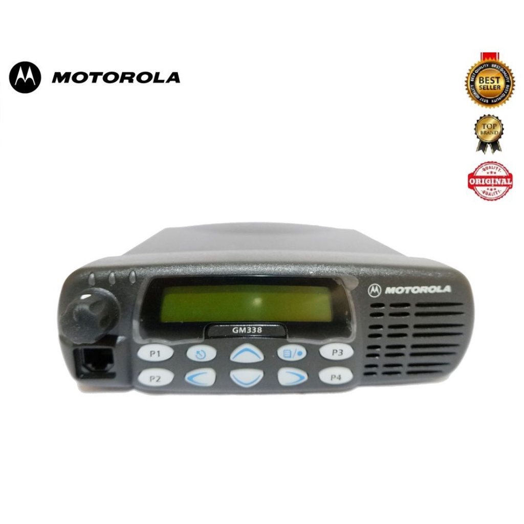 RADIO RIG MOTOROLA GM338 UHF 403-438Mhz NEW GARANSI RESMI