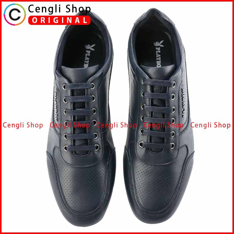 SEPATU PLAYBOY SNEAKER CASUAL PRIA ORIGINAL KULIT ASLI TERBARU PLK2