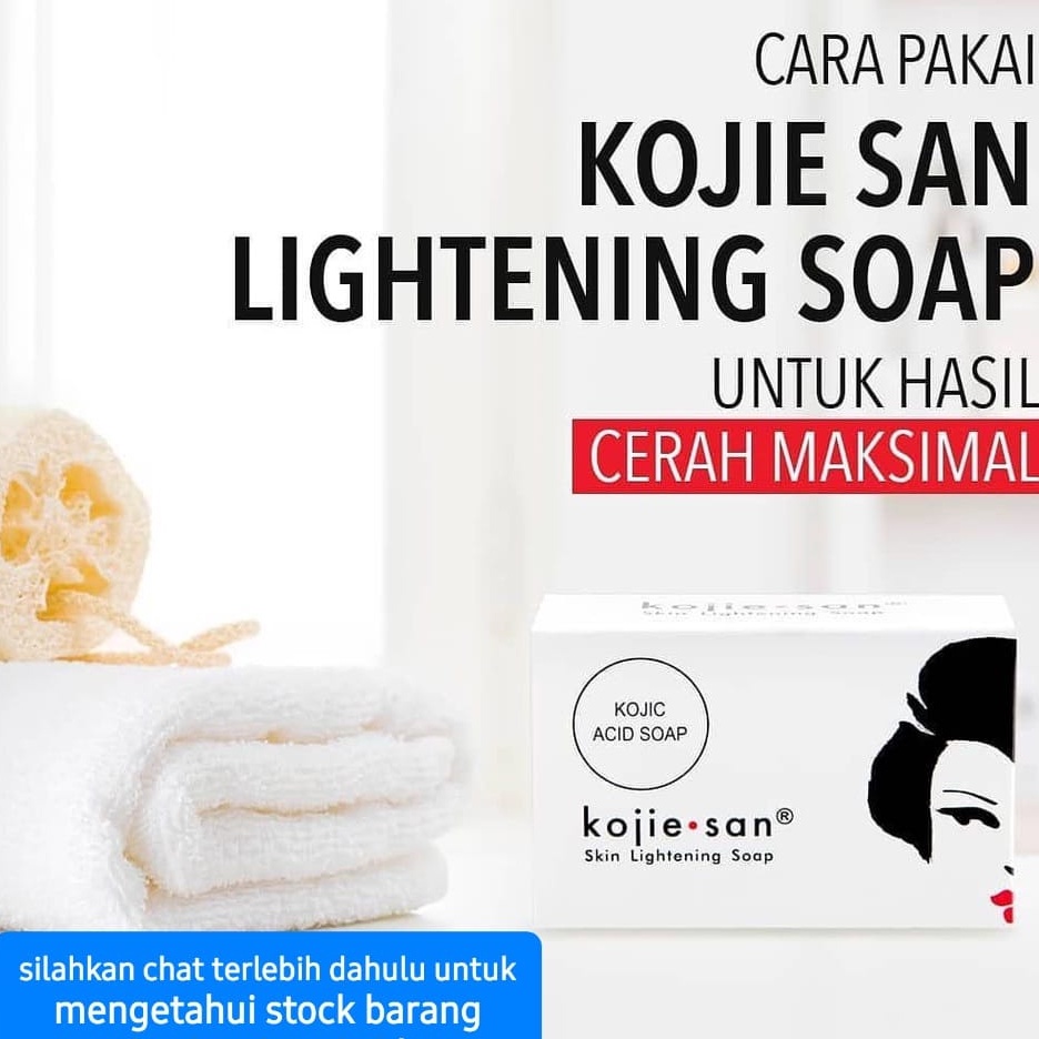 KOJIE SAN / KOJIESAN KOJIC ACID 65GR SABUN PENCERAH / PEMUTIH TUBUH