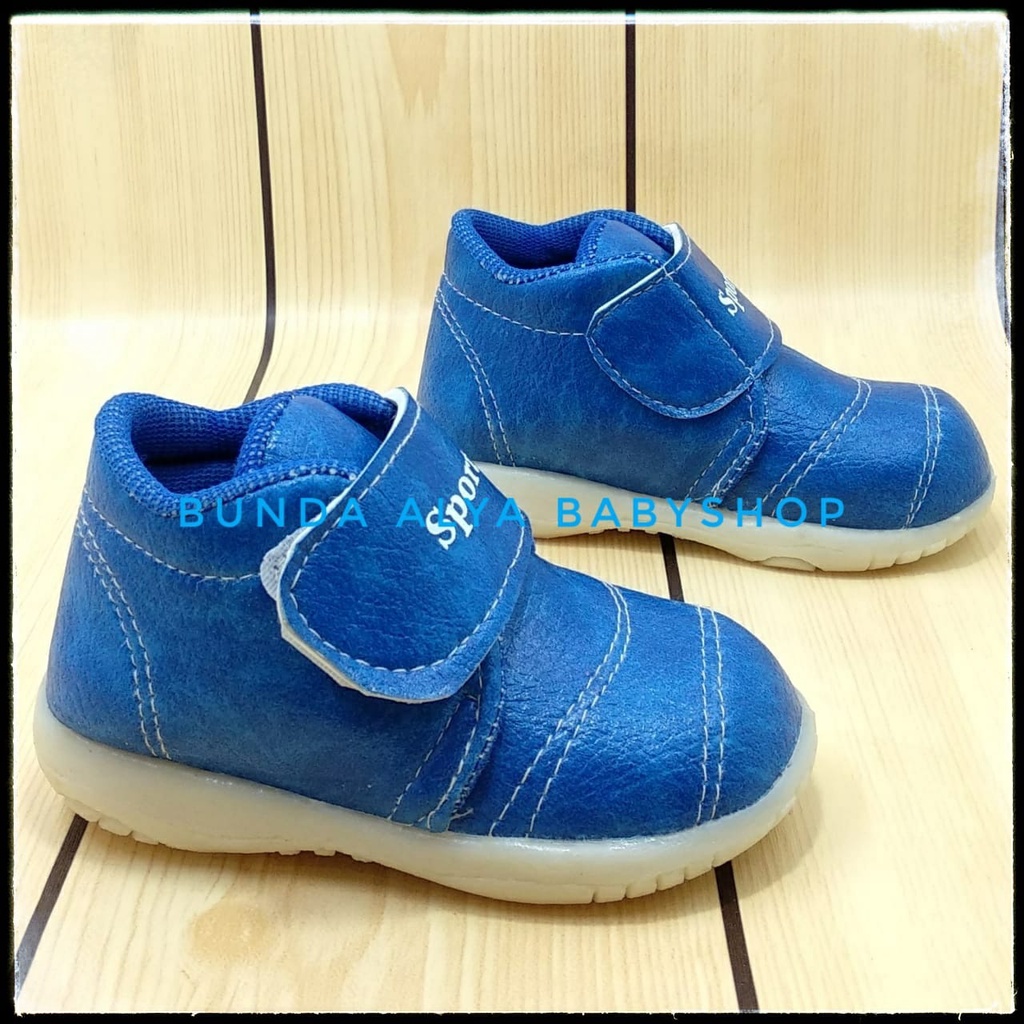 Sepatu Anak Laki Laki Usia 2 3 4 5 Tahun BIRU - Sepatu Boots Anak Cowok Anti Licin Size 22 - 30