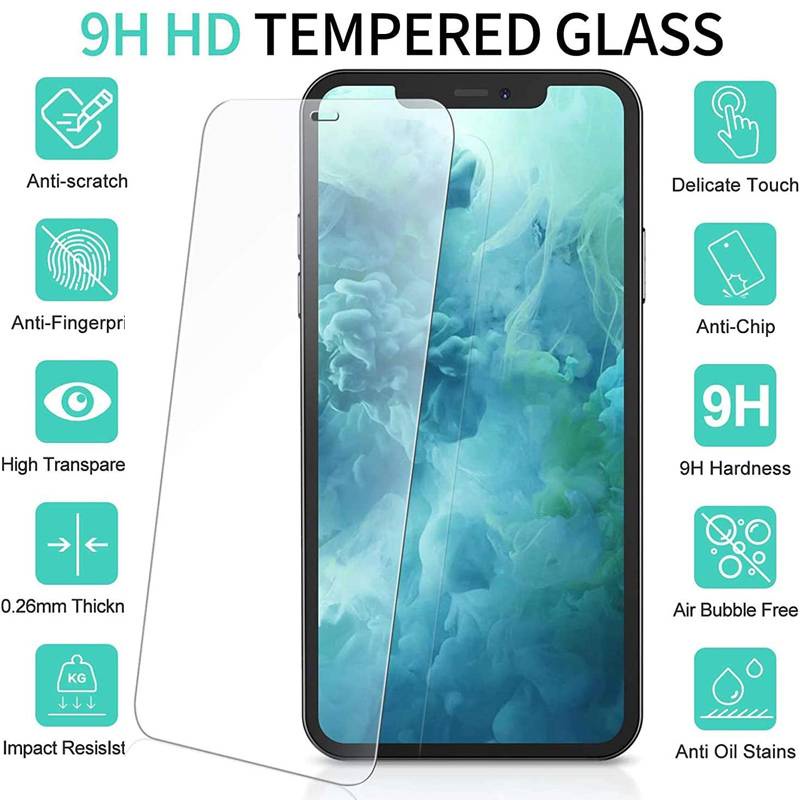 Pelindung Layar Tempered Glass Full Cover Untuk Iphone 13 Pro Max Mini 13pro Max