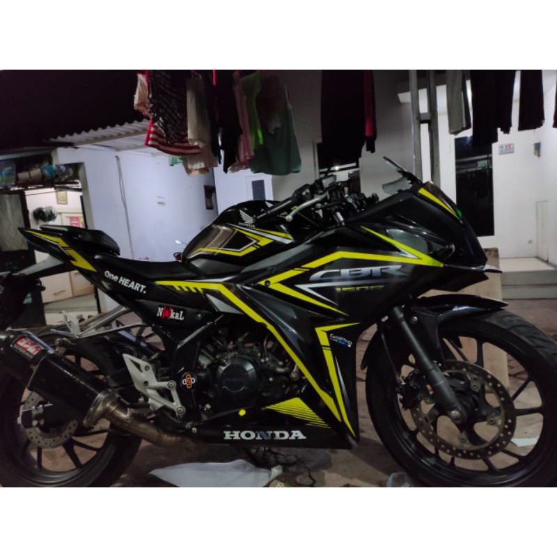 Striping cbr 150r facelift l Striping variasi cbr 150r facelift