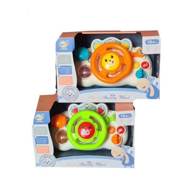 Mainan Baby Setir Mobil Puzzle Streering Wheel