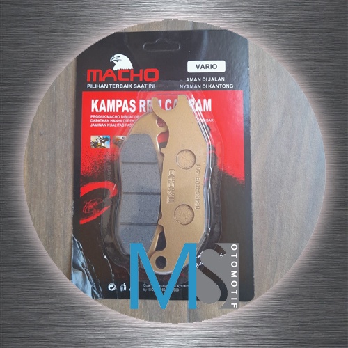 Discpad / Diskpad / Kampas Rem Depan Honda Vario 110 - MS Otomotif