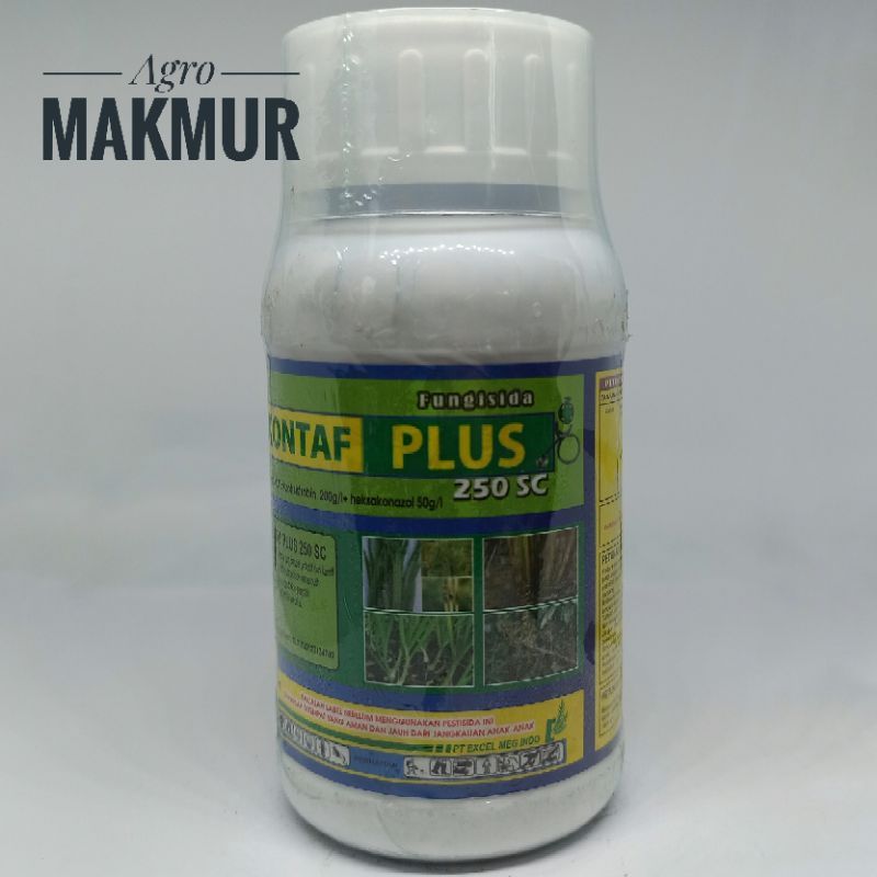 Kontaf Plus 250SC Fungisida Cabai Bahan Aktif Azoksistrobin 200g/l