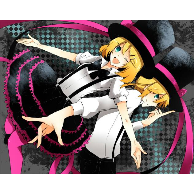 Costume cosplay kagamine rin stage vers