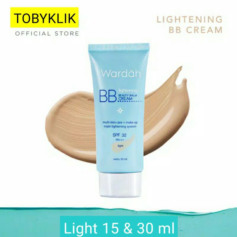 Wardah Lightening BB Cream Natural &amp; Light 15-30 ml