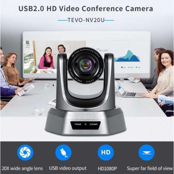 TENVEO TEVO-NV20U Video Conference Cam NV20U 20X PTZ Camera webcam