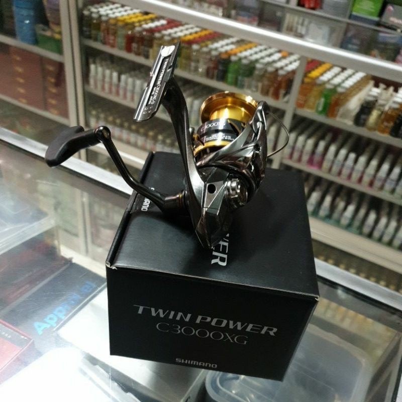 Gulungan Pancing Rel Reel Shimano Twinpower 2020 FD C 3000 XG Rell