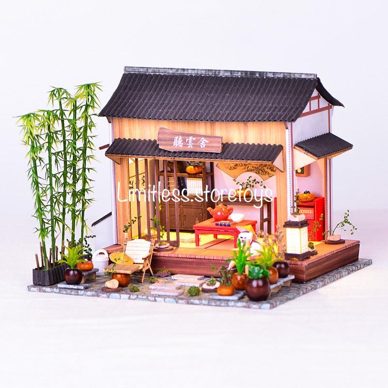 DIY MINIATURE TEA HOUSE (FA YUN SHE) BM-850 / Miniature