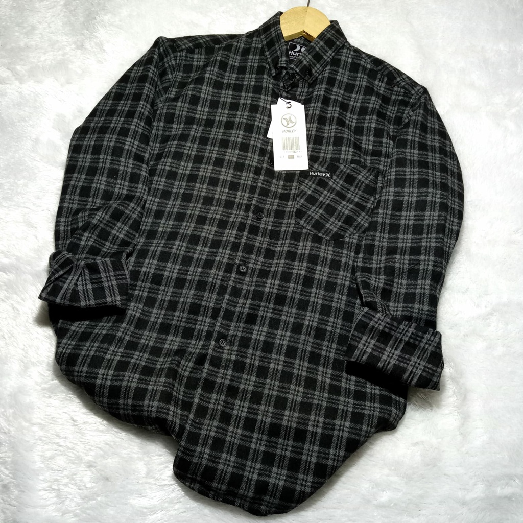 Kemeja Flannel Pria Kmeja Flanel Pria Lengan Panjang Hem Planel Baju Kotak Kotak Bahan Woll Import