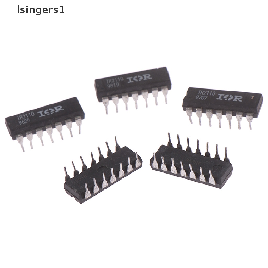 (lsingers1) 5pcs Driver IR fets IR IR2110 DIP14 Kualitas Tinggi