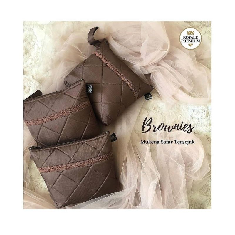 Mukena Reguler Dobby - Brownies