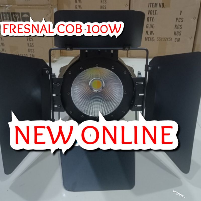 LAMPU FRESNAL COB 100WATT 2 WARNA PUTIH DAN KUNING