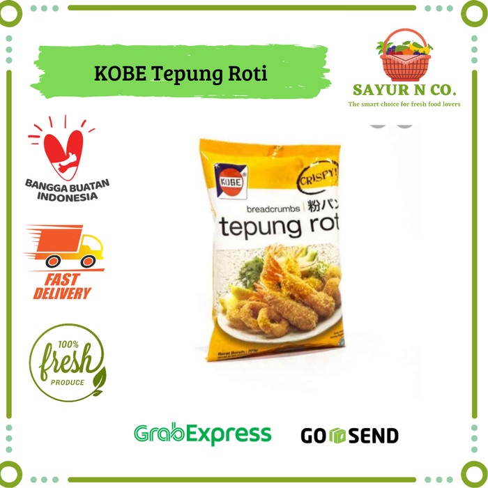 

KOBE Tepung Roti / Tepung Panir 200gr | Sayur N Co Bekasi