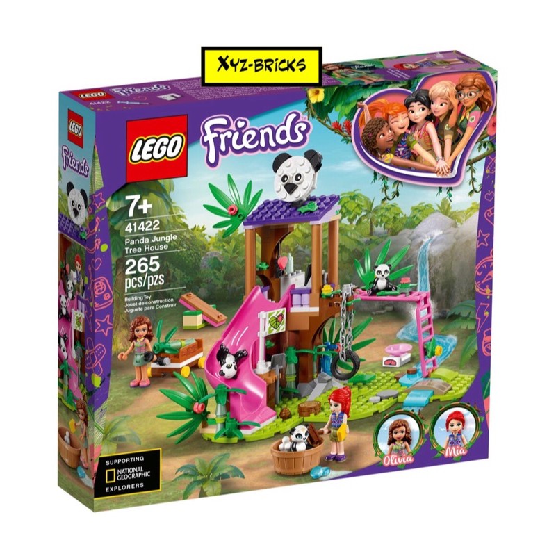 LEGO 41422 - Friends Panda Jungle Tree House