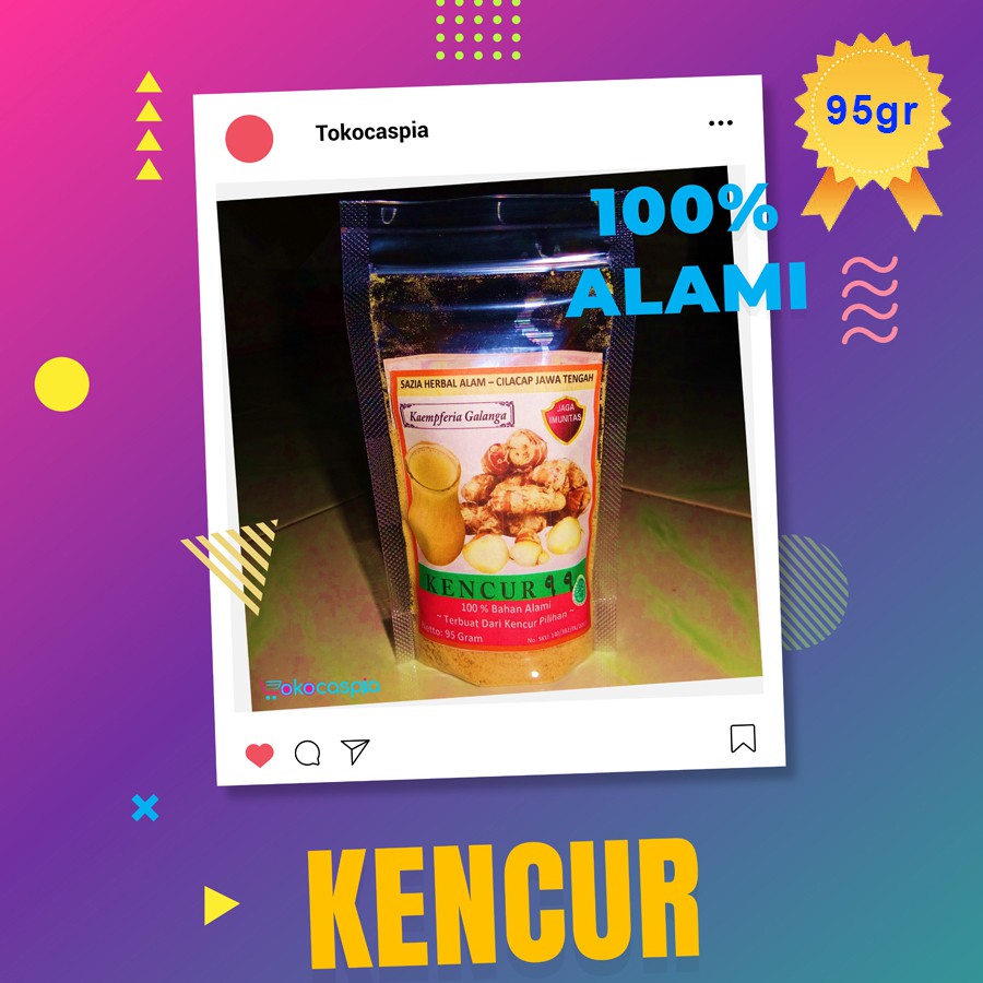 

Kencur Bubuk Minuman Tradisional 100gr - Kaempferia Galanga