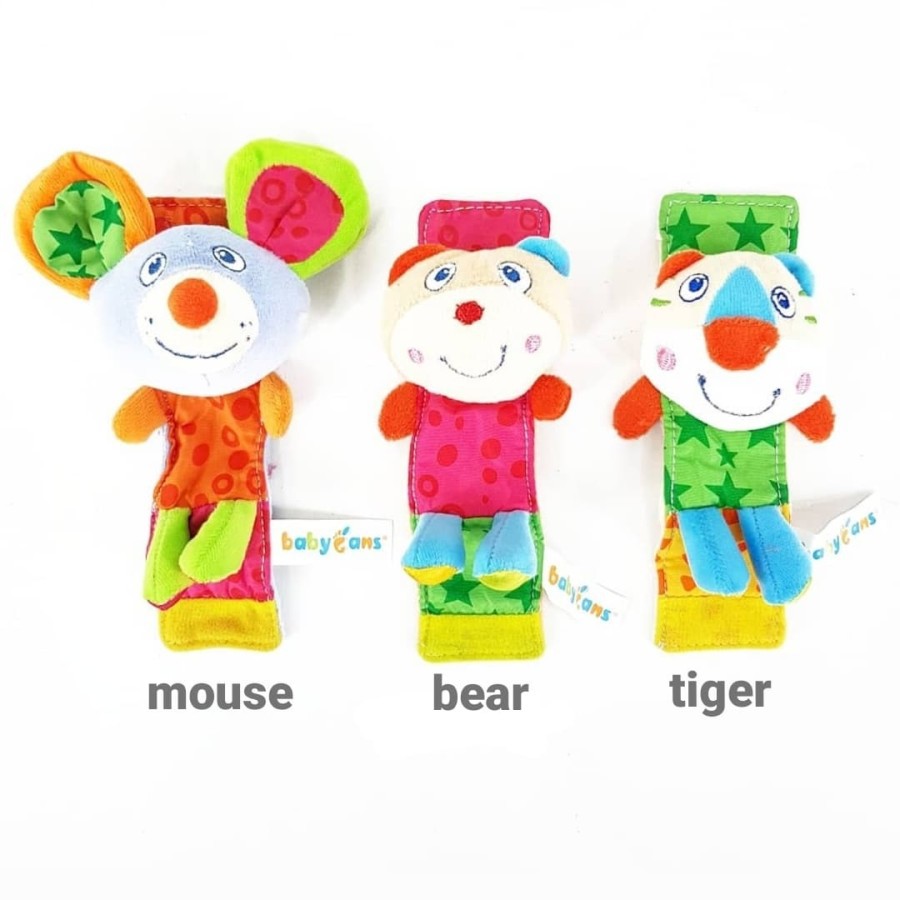 MO - RTL15 gelang rattle baby kricikan mainan anak bayi - Mouse