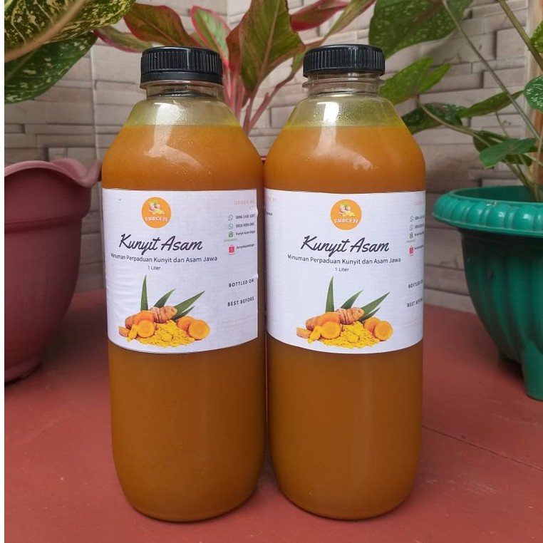 

Jamu Kunyit Asam 1 Liter