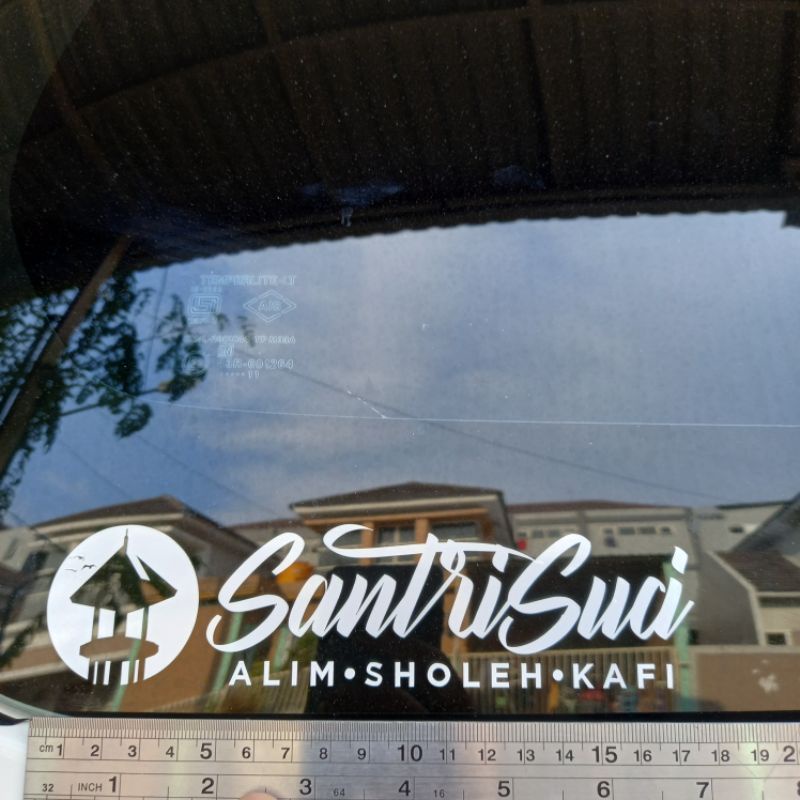 Stiker Cutting Santri Suci Ponpes Mambaus Sholihin