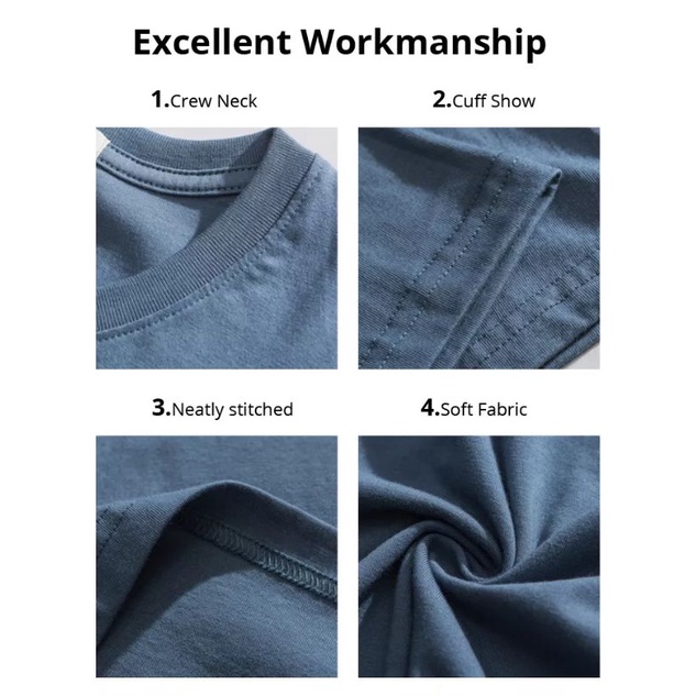 Baju Kaos Pakaian Polos Lengan Pendek Pria Cowok Laki laki-1