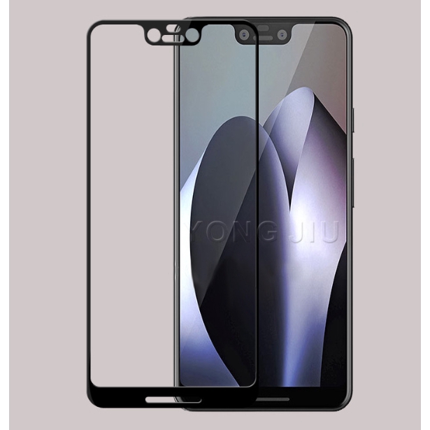 Pelindung Layar Tempered Glass Full Cover untuk Google Pixel 3 3A XL 3 XL 2019