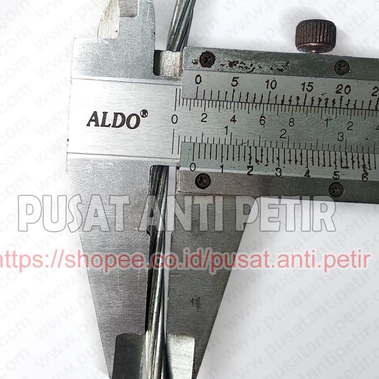 ➦LQ2 Kawat Seling Tower Triangle / Seling Baja Galvanize / Sling Baja❁ ,,..