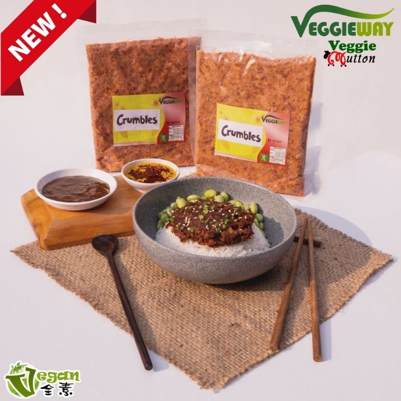 

Plant Crumbles VEGAN Daging sapi cincang analog